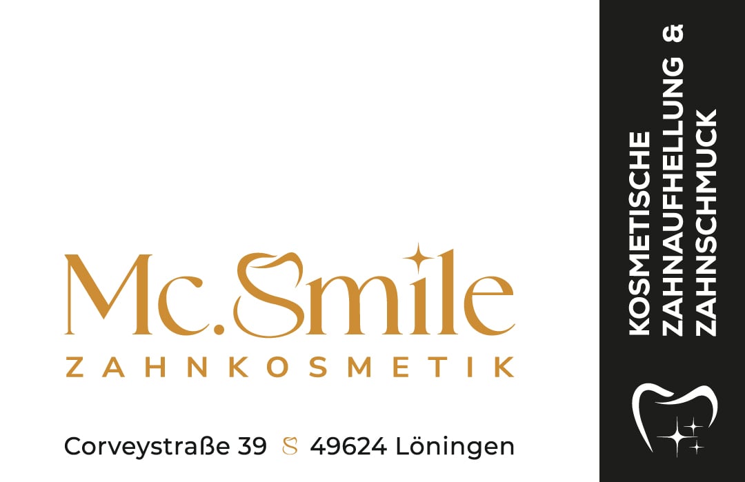 Visitenkarte - Mc. Smile Zahnkosmetik aus Löningen